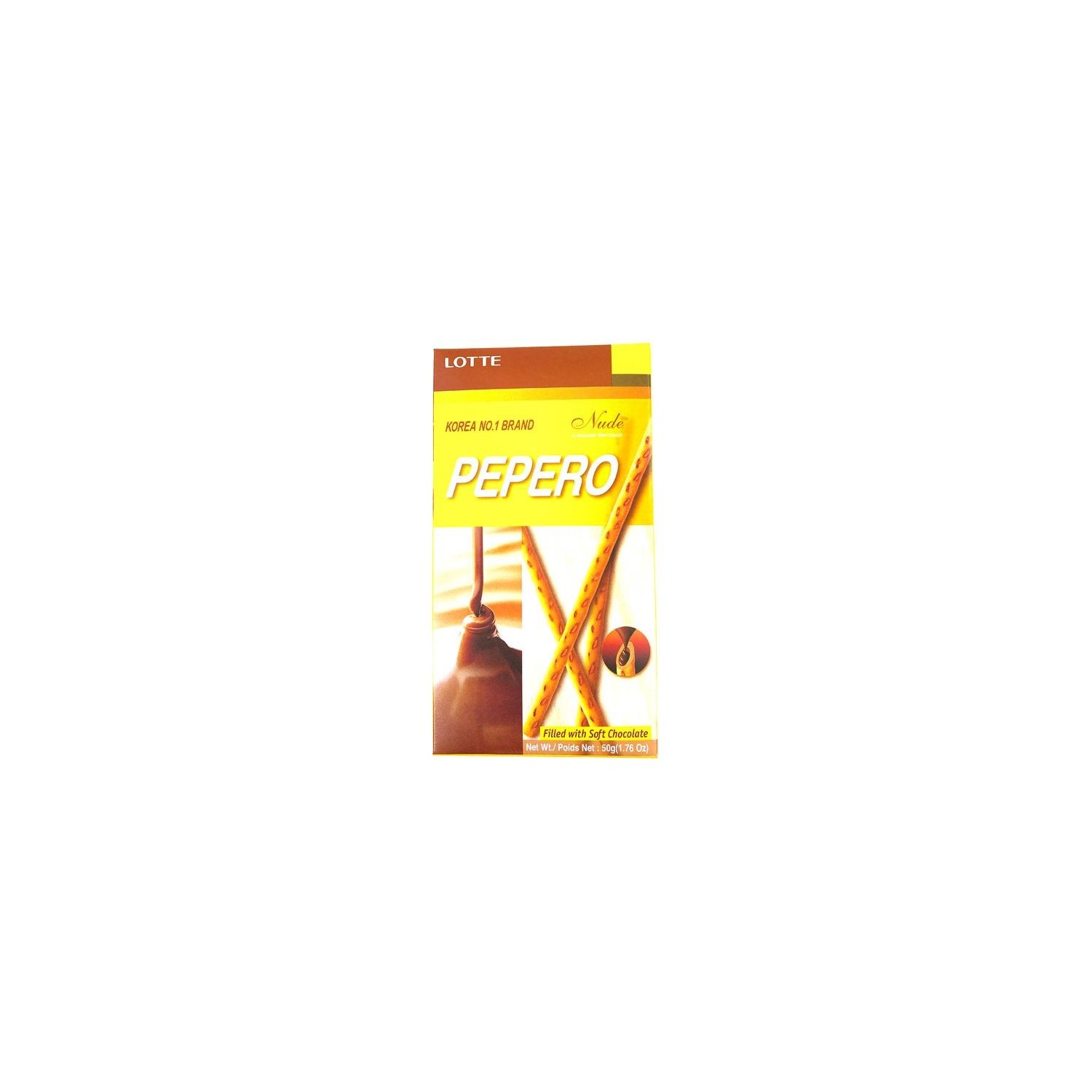 Lotte Pepero - Nude Choco Filled Lotte Pepero - Nude Choco Filled