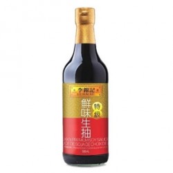 Old Bottle Lee Kum Kee Premium Light Soy 500ml (李錦記 特級鮮味生抽) LKK Premium Light Soy Sauce