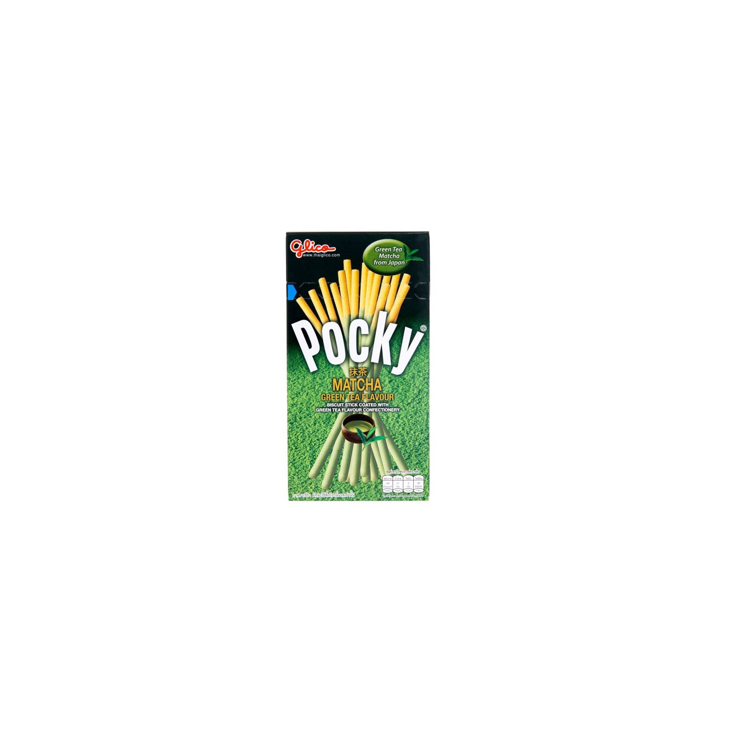 Glico snacks - Pocky (百奇抹茶味) Matcha Green Tea Flavour snack BBD08/11/22 Glico snacks - Pocky (百奇抹茶味) Matcha Green Tea Flavour snack BBD08/11/22