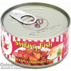 Smiling Fish (Pompui) 40g Fried Baby Clams With Chilli