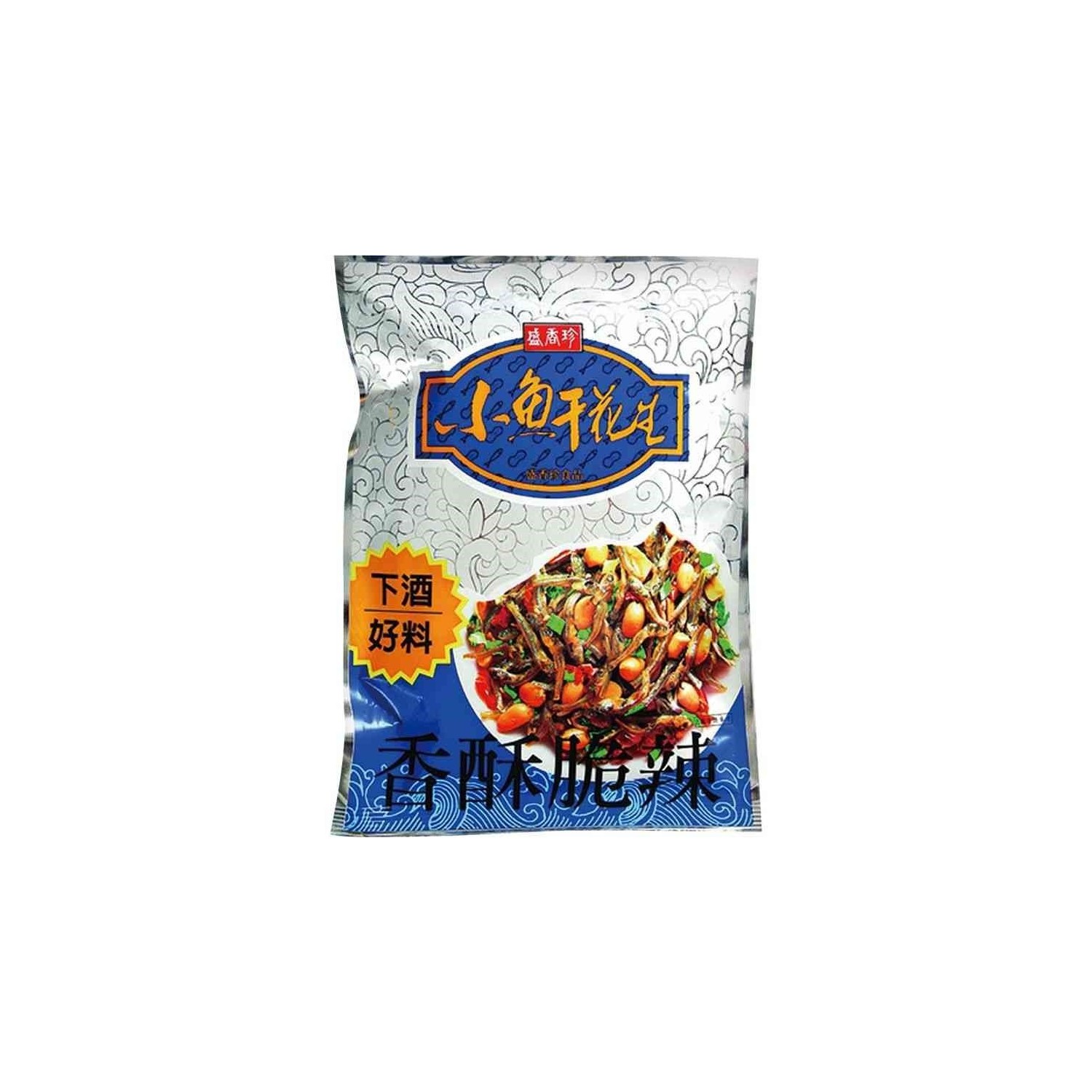 Triko Food 80g Dried Fish With Peanuts (盛香珍 小魚乾花生) Fried Fish with Peanut