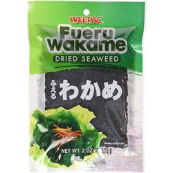 Wel-Pac 57g Fueru Wakame Dried Seaweed snack