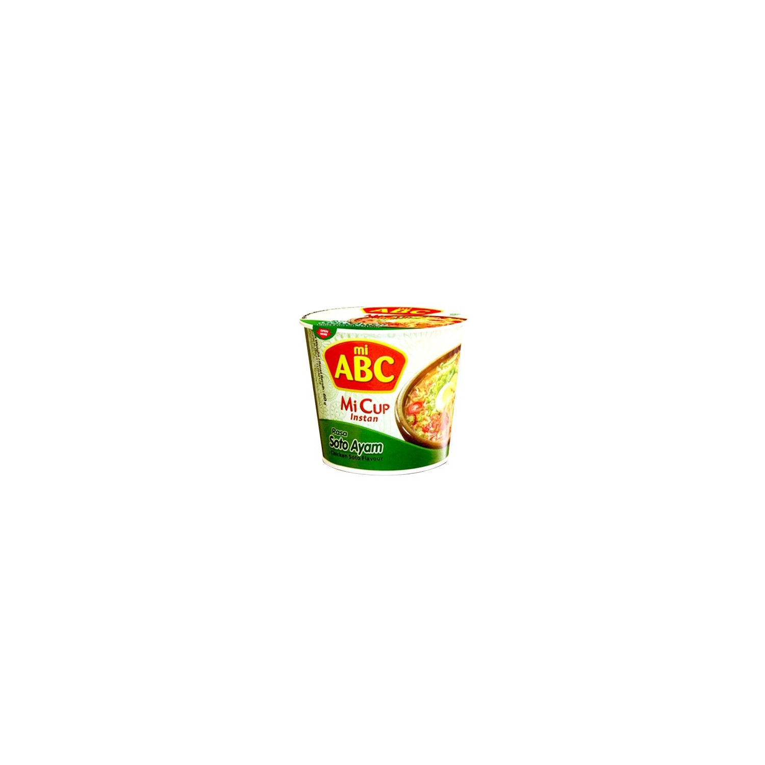 Mi ABC - Mi Cup - 60g - Soto Ayam (Chicken) Mi ABC - Mi Cup - 60g - Soto Ayam (Chicken)