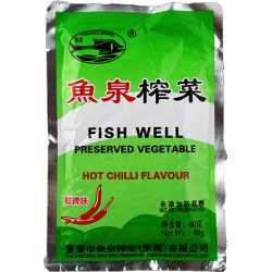 Fishwell 80g Preserved Mustard Stem Hot Chilli Flavour