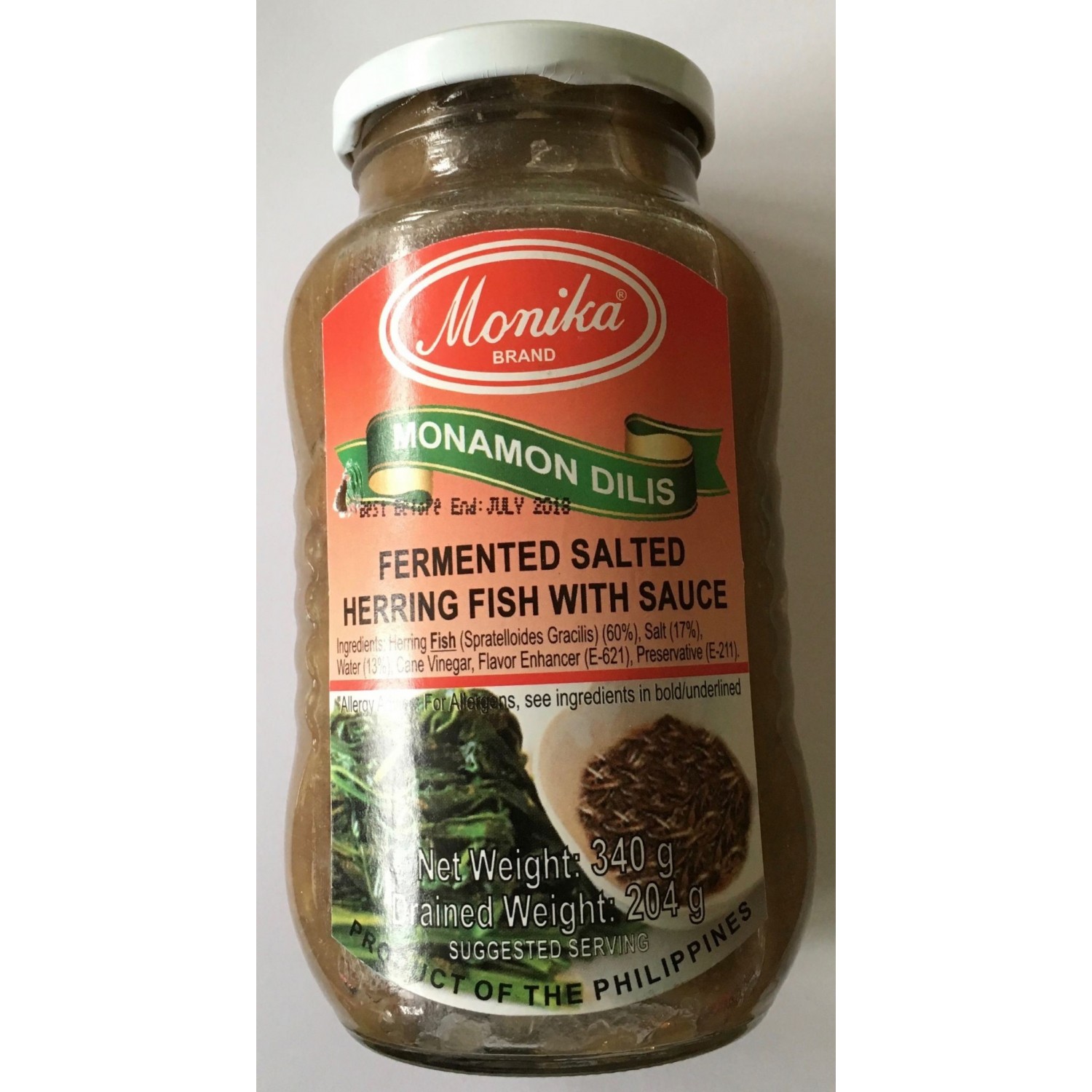 Monika - 340g - Herring Fish Sauce Monika - 340g - Herring Fish Sauce