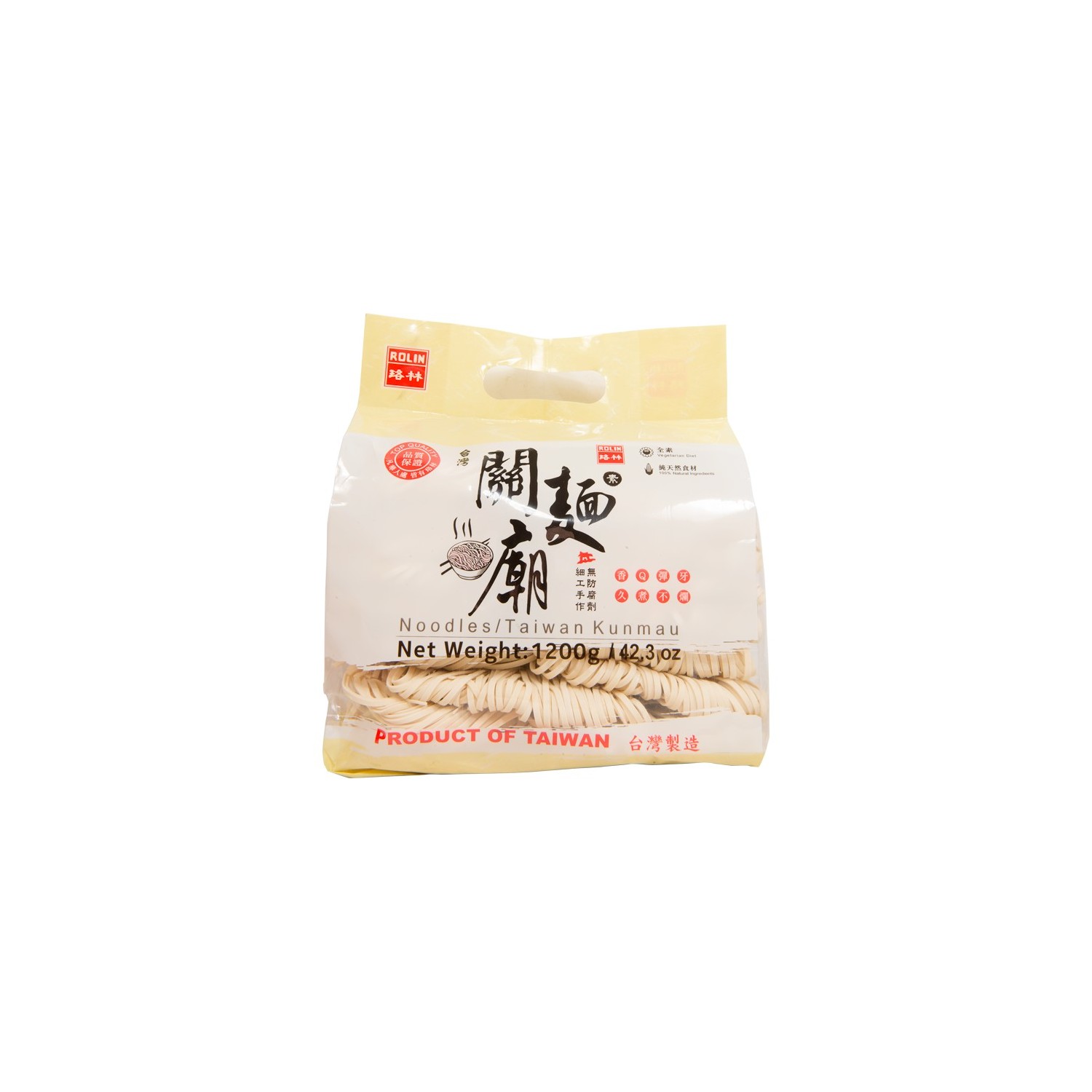 Rolin - Taiwan Kunmau - Noodles - 1200g