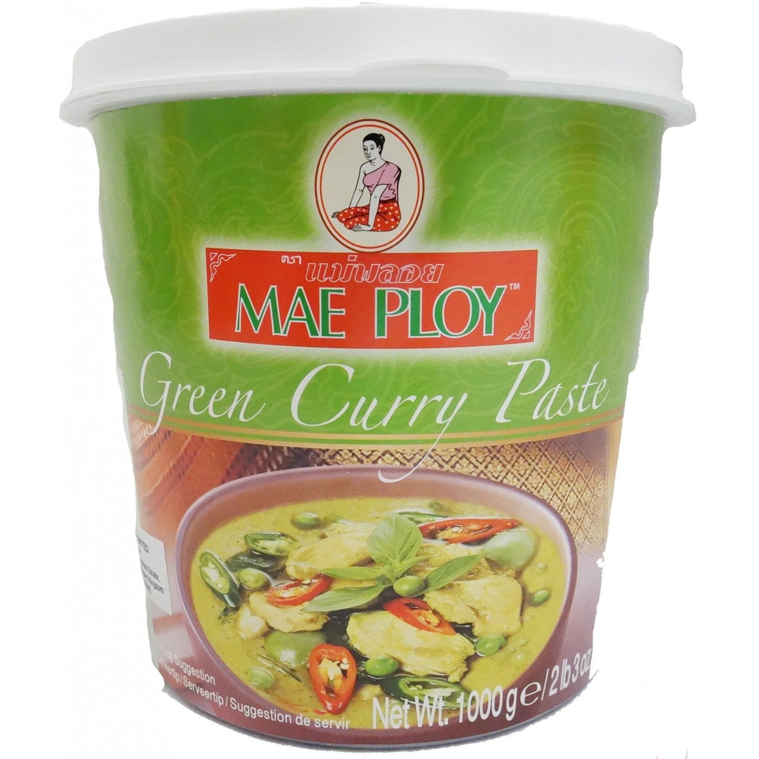 Mae Ploy - 1Kg - Green Curry Paste