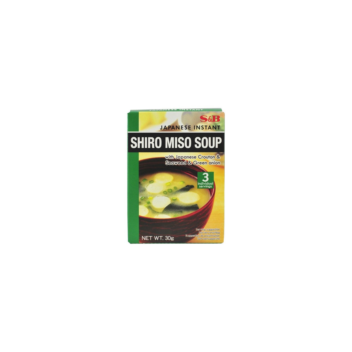 S&B - 30g - Instant Shiro Miso Soup