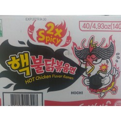 Samyang - Noodles - 140g - Hot chicken - X2