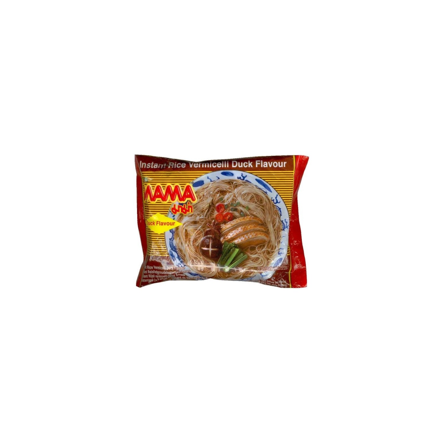 Mama Instant Rice Noodles 55g Duck Flavour Bun Vit Thai Rice Noodles