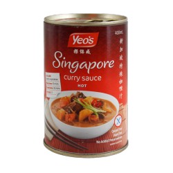 Yeo's Singapore 400ml Curry Sauce Hot