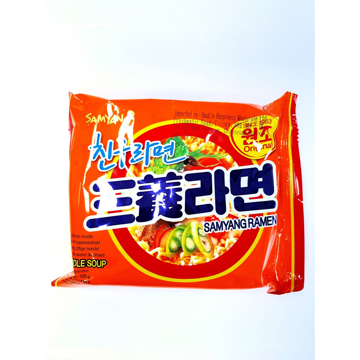 Samyang - Ramen - 120g - Noodle Soup Samyang - Ramen - 120g - Noodle Soup
