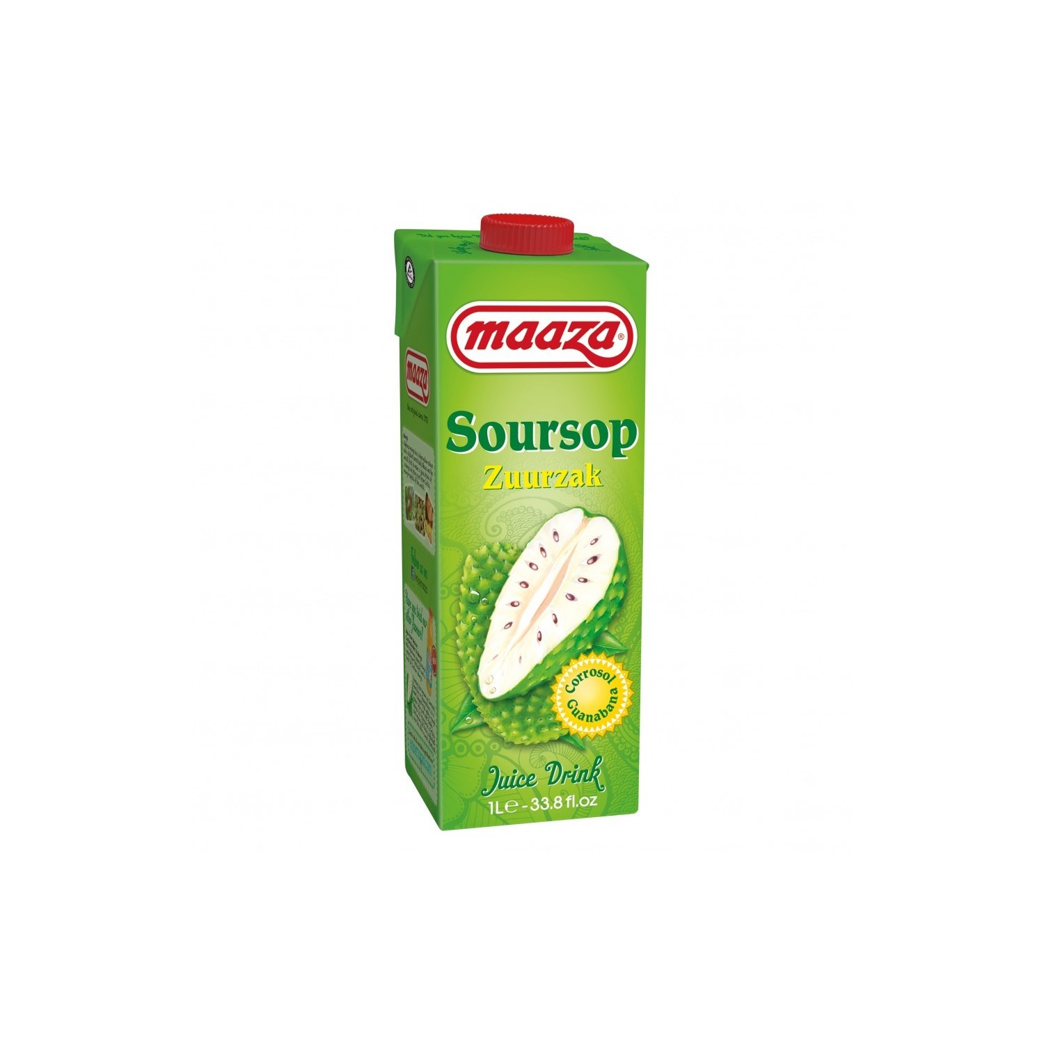 Maaza 1litre Soursop Zuurzak Juice