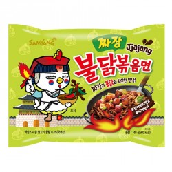 Samyang Noodles Hot Chicken Jjajang Ramen 140g Instant Korean Noodles