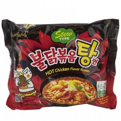 Samyang Noodle Box Hot Chicken Flavour 8x5x145g Stew Type Korean Ramyun 40pk Noodles