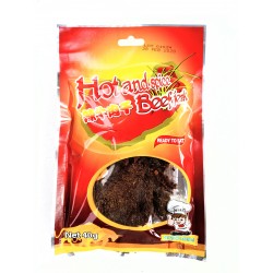 advance foods hot and spicy 100g dry cooked beef jerky