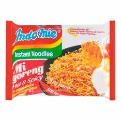 Indomie Noodles 80g Mi Goreng Pedas Hot & Spicy 3̶9̶p̶  Instant Indonesian Noodles