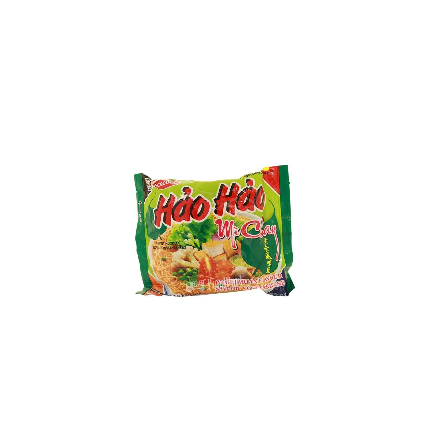Vina Acecook Hao Hao Mì Chay 75g Vegetarian Instant Noodles
