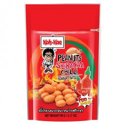 Koh-Kae Sriracha Peanuts 90g Resealable Sriracha Chilli Flavour Peanut Snack