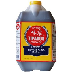 Tiparos Fish Sauce 4500ml Thai Nam Pla Fish Sauce