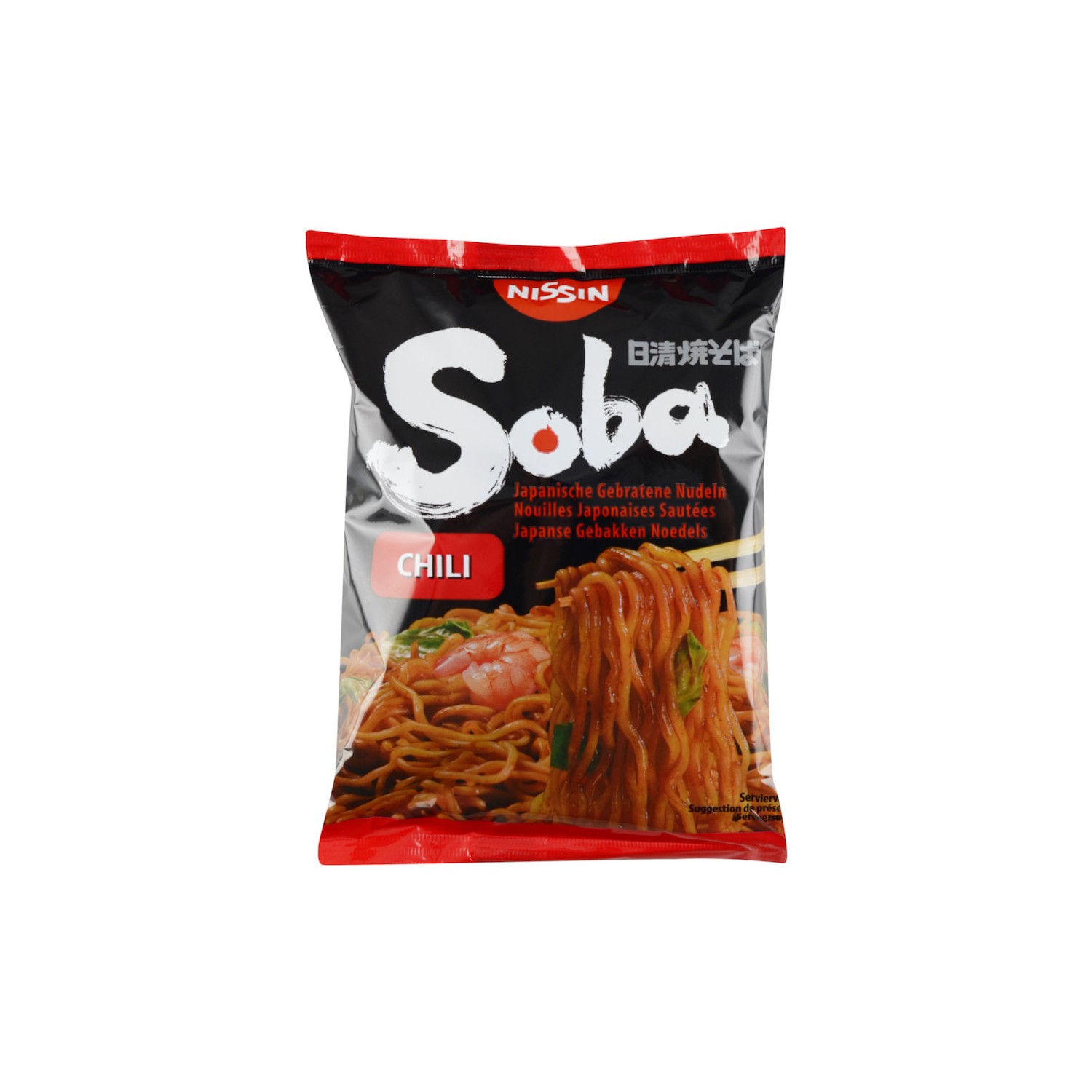 Nissin Soba Chili Fried Noodles 111g Soba Chilli noodles