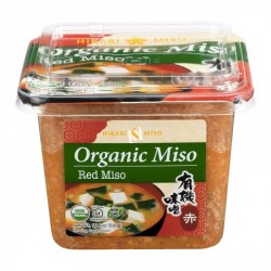 Hikari organic red miso 500g tub