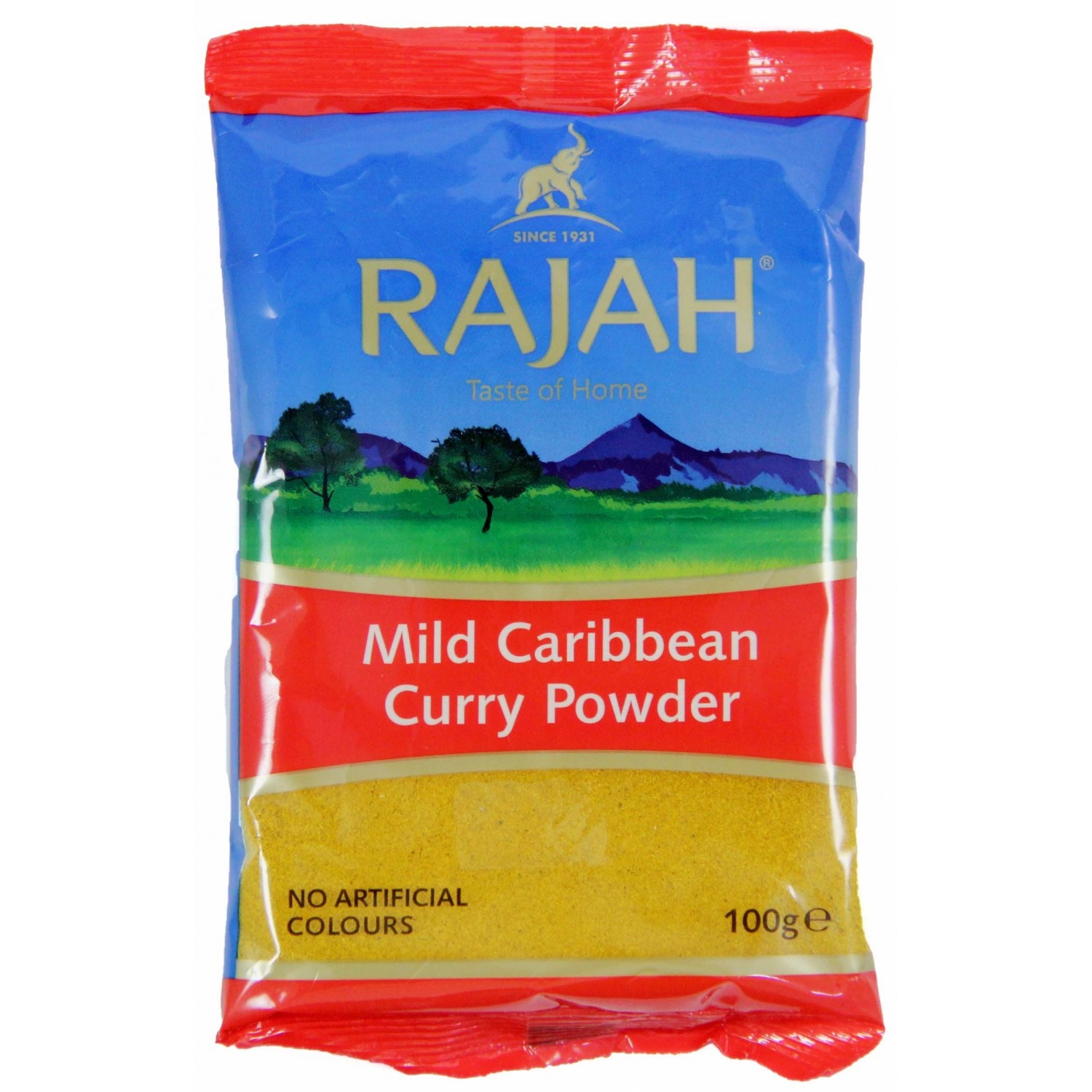 Rajah Mild Caribbean 100g Curry Powder