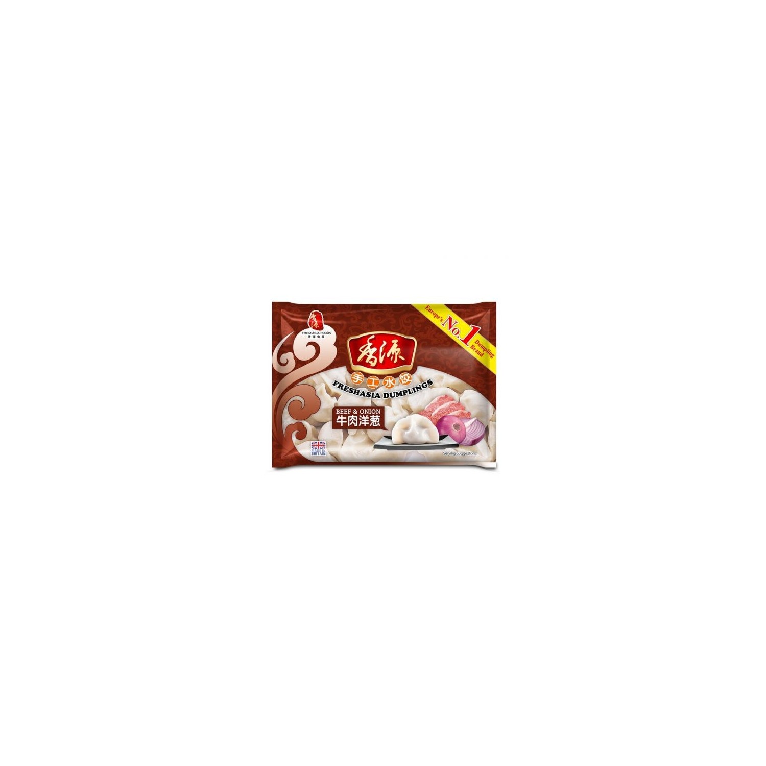 Fresh Asia Foods Dumplings Beef and Onion 400g Frozen Dumplings