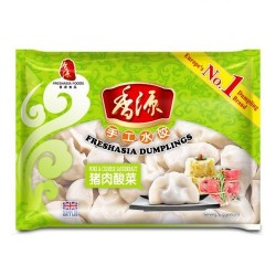 Fresh Asia Foods Pork and Chinese Sauerkraut 400g Frozen Dumplings