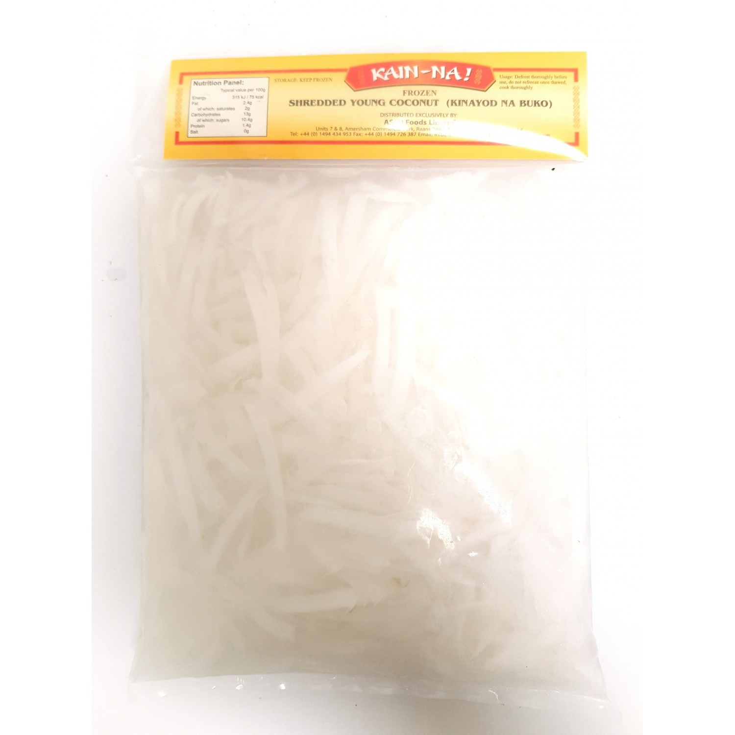 Kain Na - 454g - Frozen Young Coconut Kain Na - 454g - Frozen Young Coconut