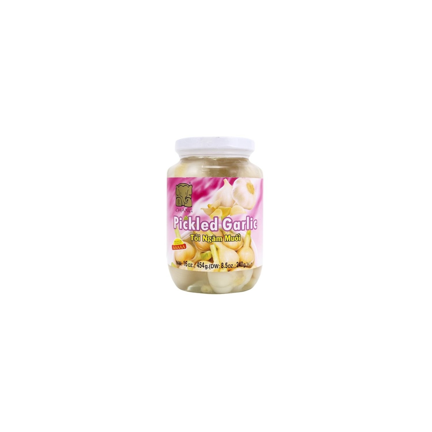 Chang Pickled Garlic 454g Tỏi Ngâm Muối