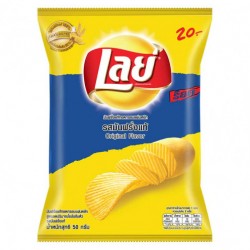 Lay's Original Crisps 55g เลย์รสดั้งเดิม Thai Snack by Pepsico