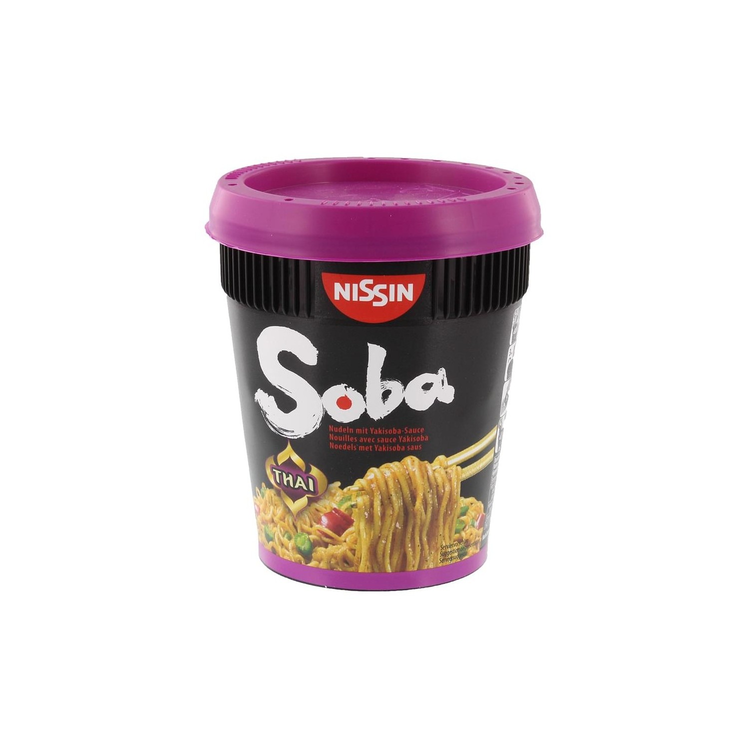 Nissin Soba Cup Noodles 90g Teriyaki Flavour Instant Soba Cup Noodles Nissin Soba Cup Noodles 90g Teriyaki Flavour Instant Soba Cup Noodles