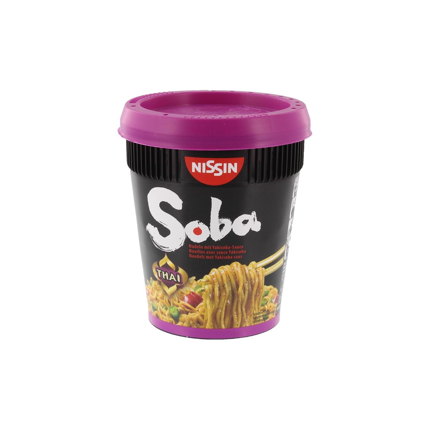 Nissin Soba Cup Noodles 90g Teriyaki Flavour Instant Soba Cup Noodles