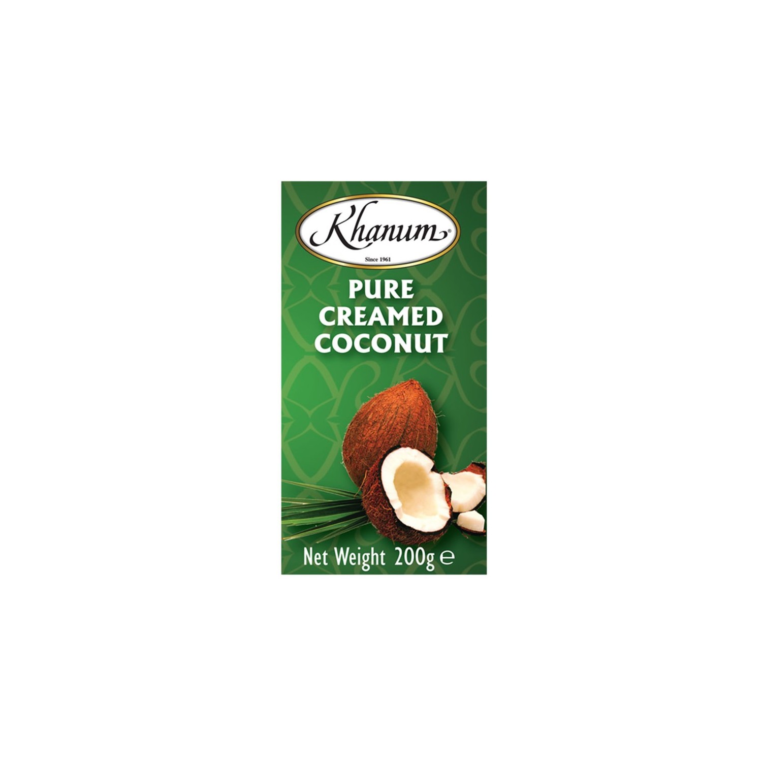 Khanum 200g Pure Creamed Coconut
