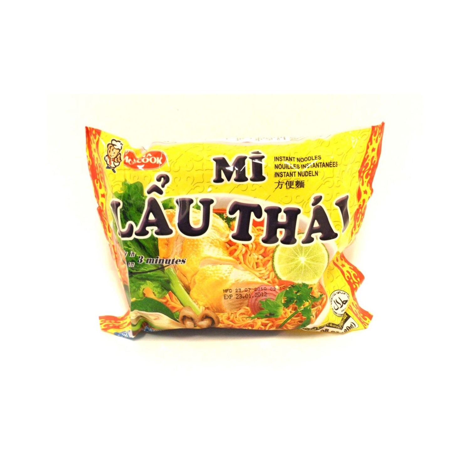 Vina Acecook Mì Lẩu Thái 83g Vietnamese Seafood Hotpot Flavour Instant Noodles