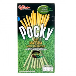 Glico snacks - Pocky Matcha Green Tea Flavour snack - 10pck