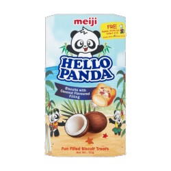 Meiji Hello Panda - Strawberry Flavour Japanese Snack