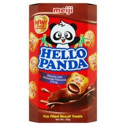 Meji 50g Hello Panda Chocolate Biscuits