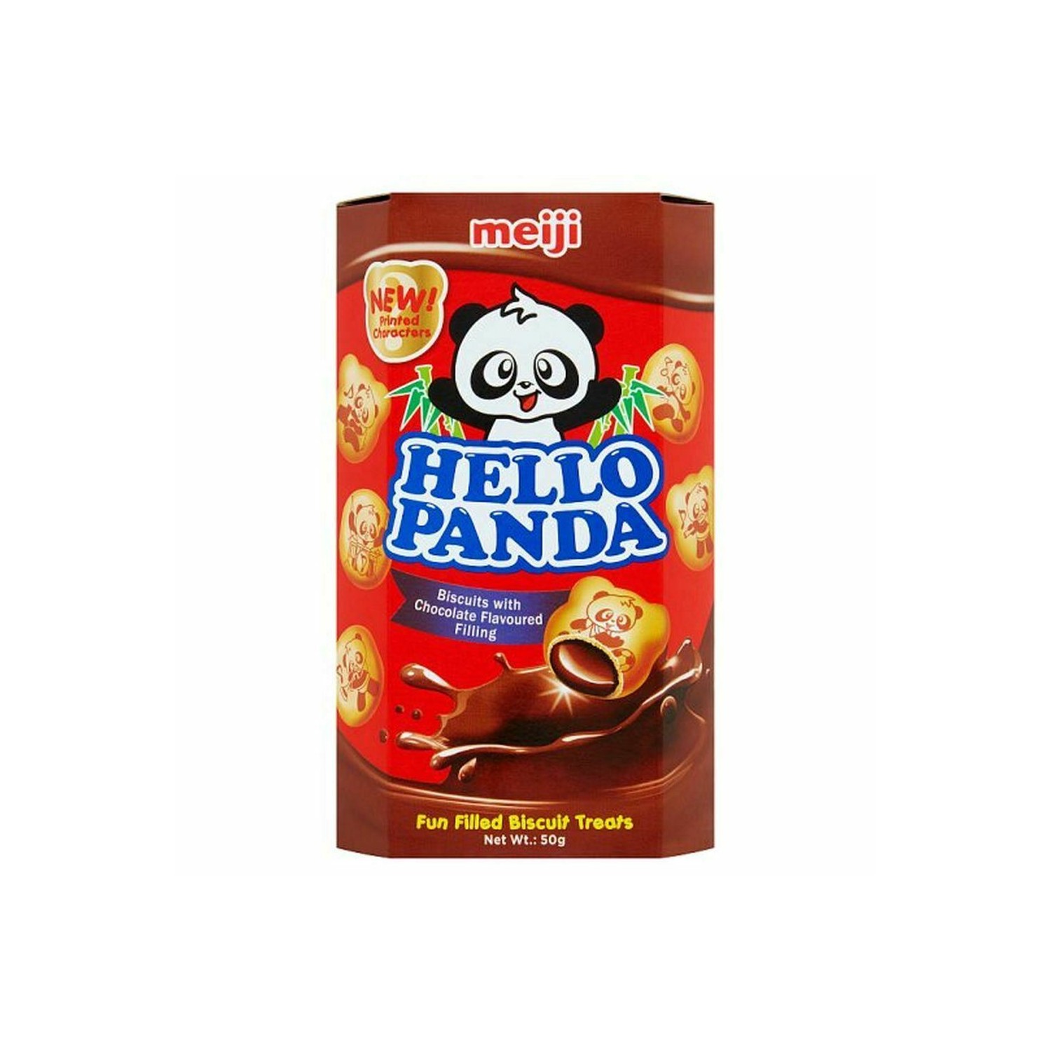 Meji 50g Hello Panda Chocolate Biscuits