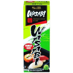 S&B Wasabi Paste 43g Tube of Japanese Wasabi Paste
