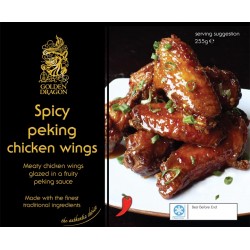 Golden Dragon Spicy Peking Chicken Wings 255g Frozen Chinese Chicken Wings