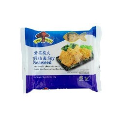 Mushroom Fish and Soy Seaweed 160g 香菇牌腐皮卷 Frozen Fish and Soy Seaweed