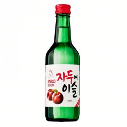 Jinro Plum Flavour Soju 13% Vol 真露 韩国烧酒 梅子味 350ml Cham Yi Sul Korean Soju Alcohol