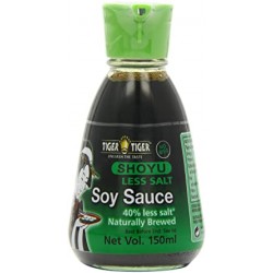 Tiger Tiger 150ml Soy Sauce Less Salt