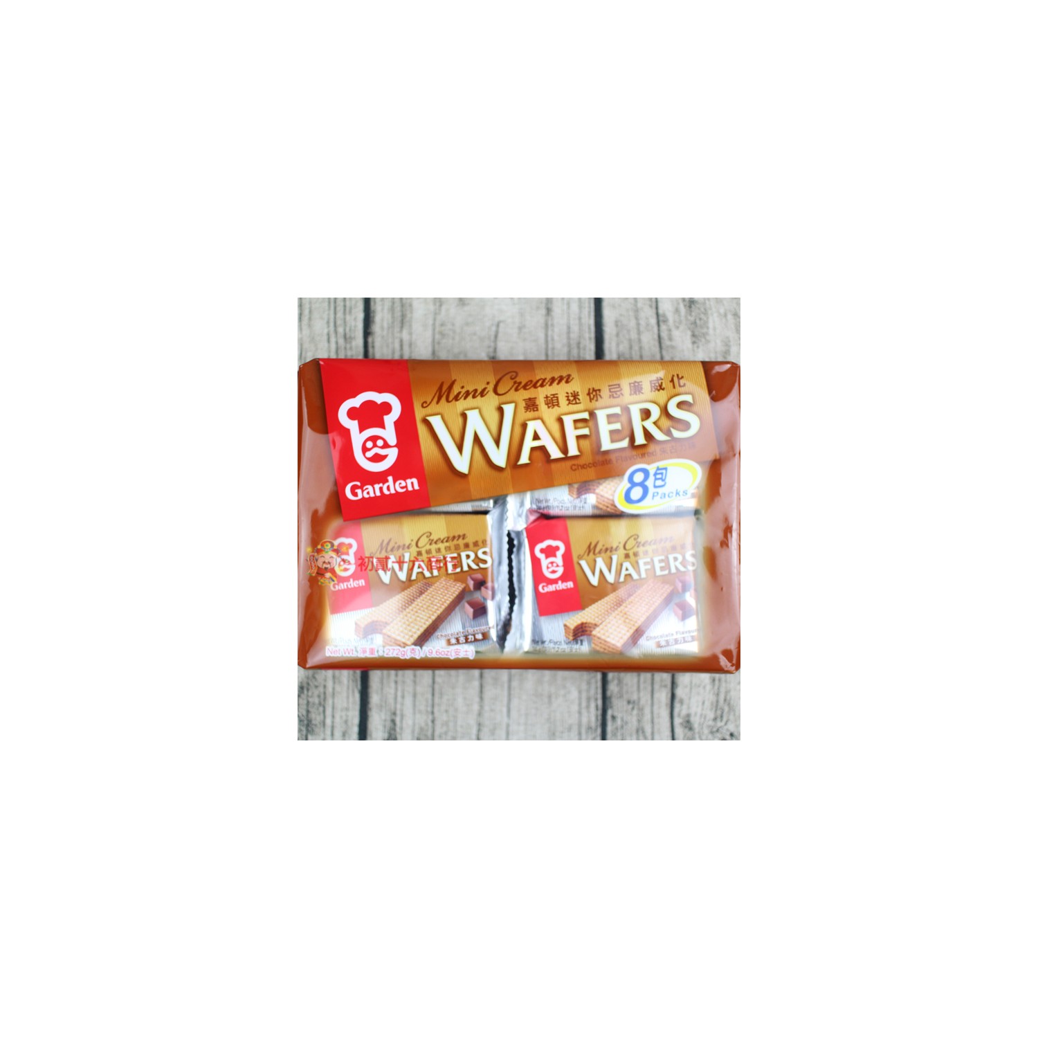 Garden 272g Mini Cream Wafers