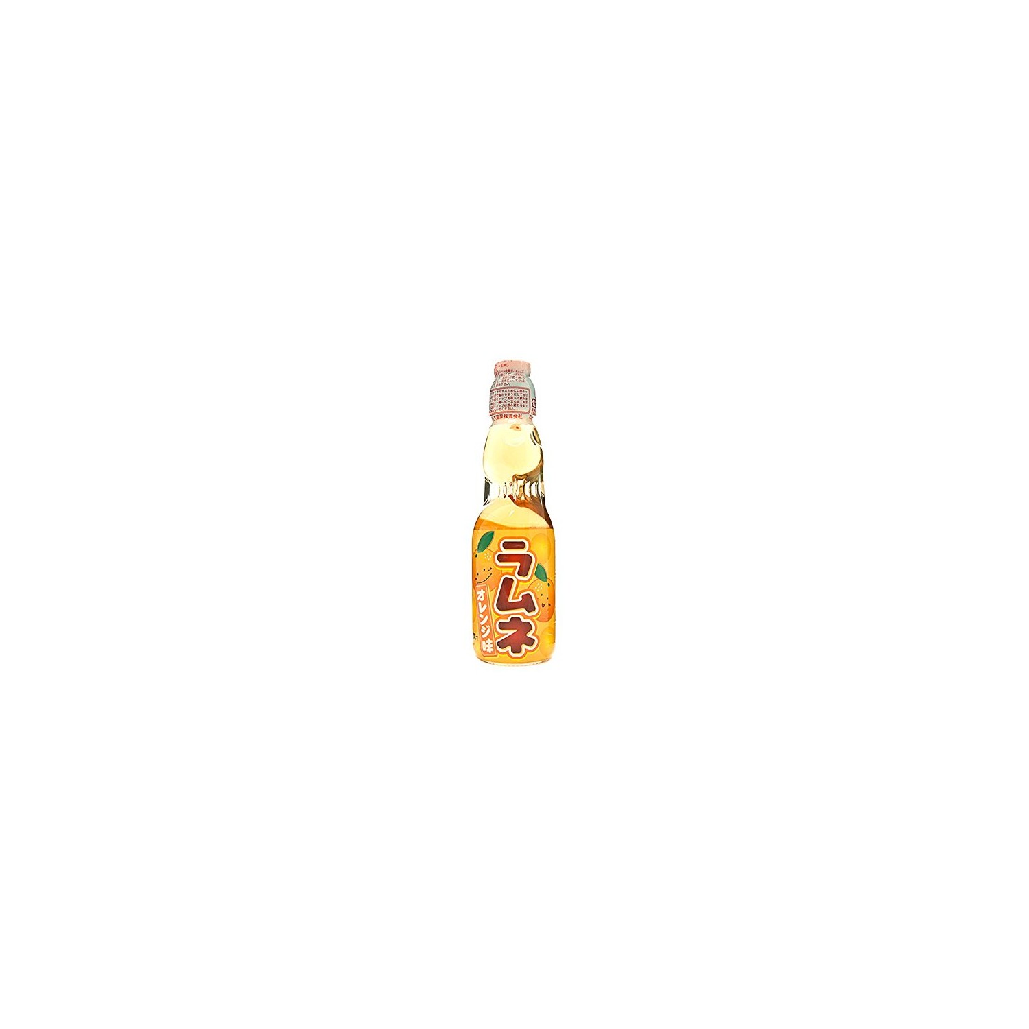 Hatakosen Ramune 200ml Orange Soda Flavour