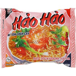 Hao Hao Mi Tom Chua Cay (sour-hot Shrimp Flavor)