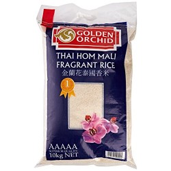 Golden Orchid Thai Hom Maili 10kg Fragrant Rice