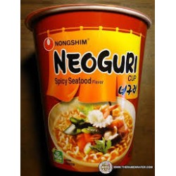 Nongshim NeoGuri instant noodle cup spicy seafood soup flavour